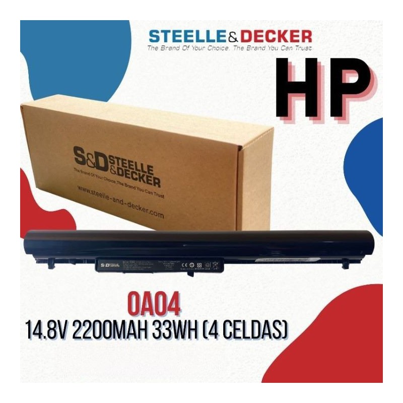 Batería para laptop Hp OA04