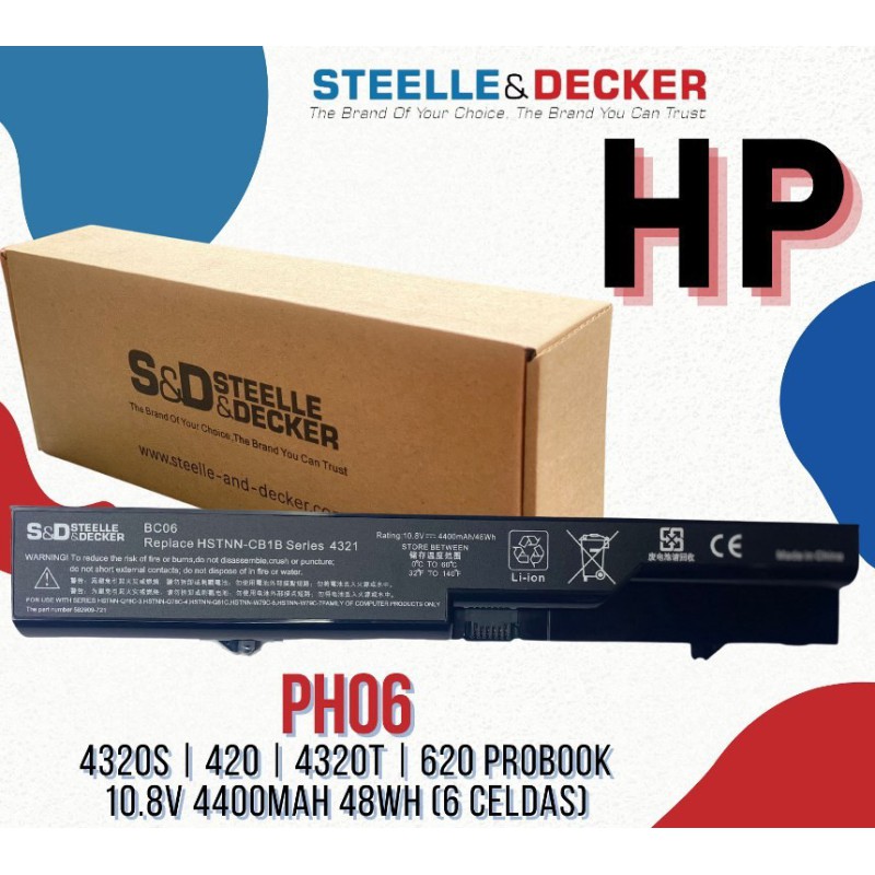 Bateria para laptop Hp PH06