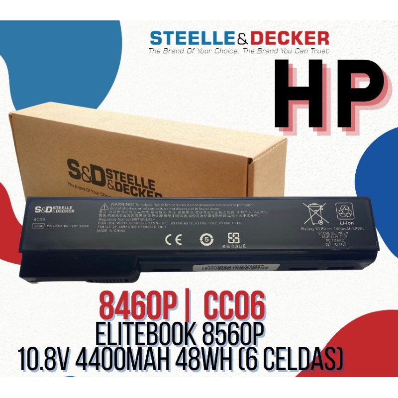 Batería para laptop Hp CC06