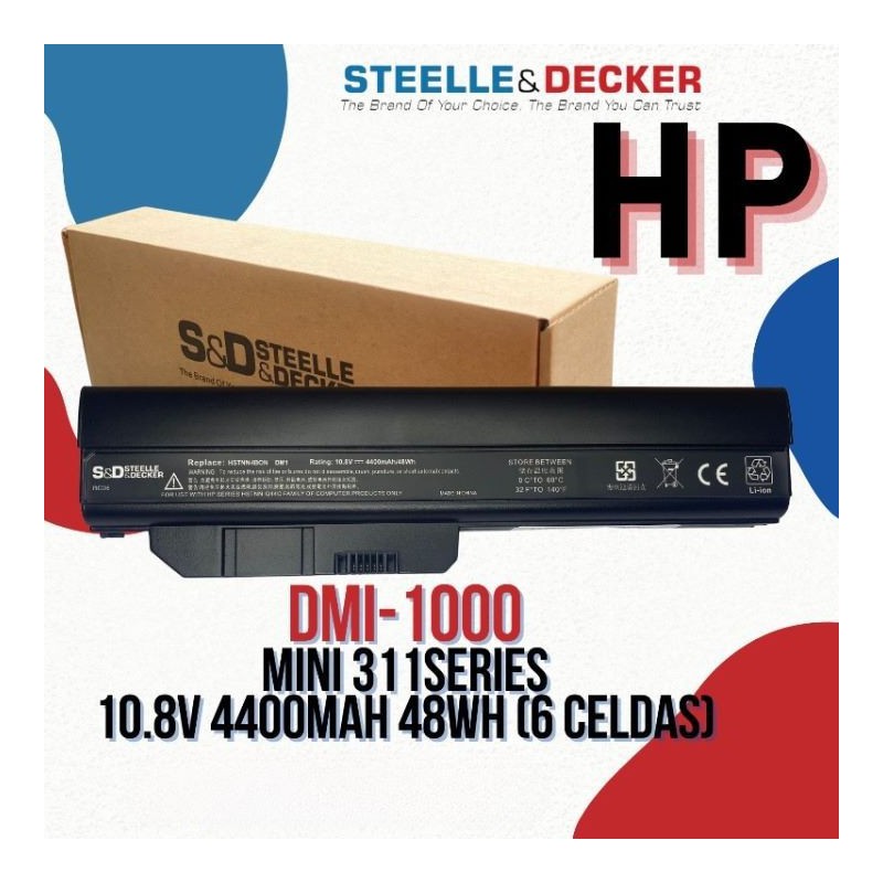 Batería para laptop Hp mini  311 SERIES  DM1-1000 SERIES