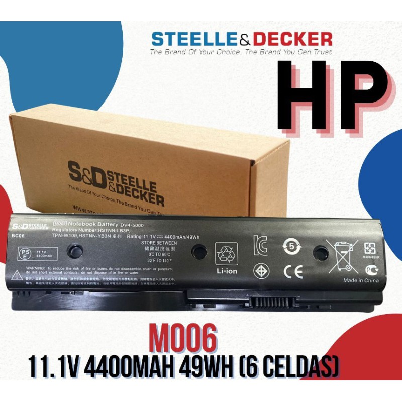 Batería para laptop Hp MO06
