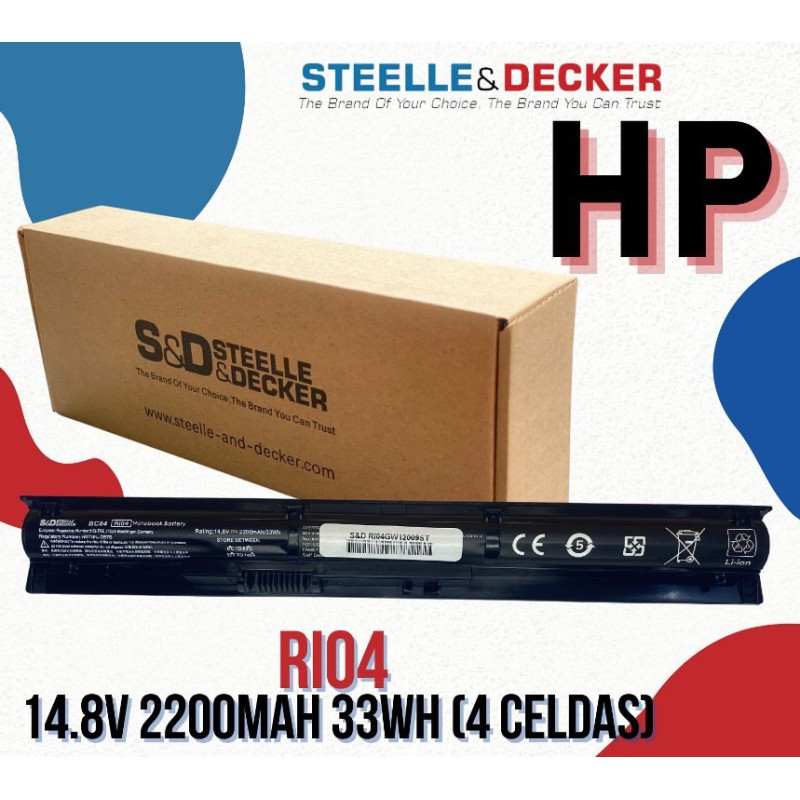 Batería para laptop Hp RI04