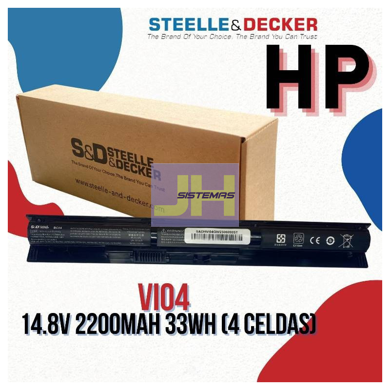 Batería para laptop Hp VI04