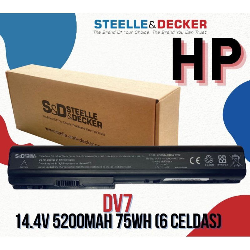 Batería GA08 para laptop Hp DV7