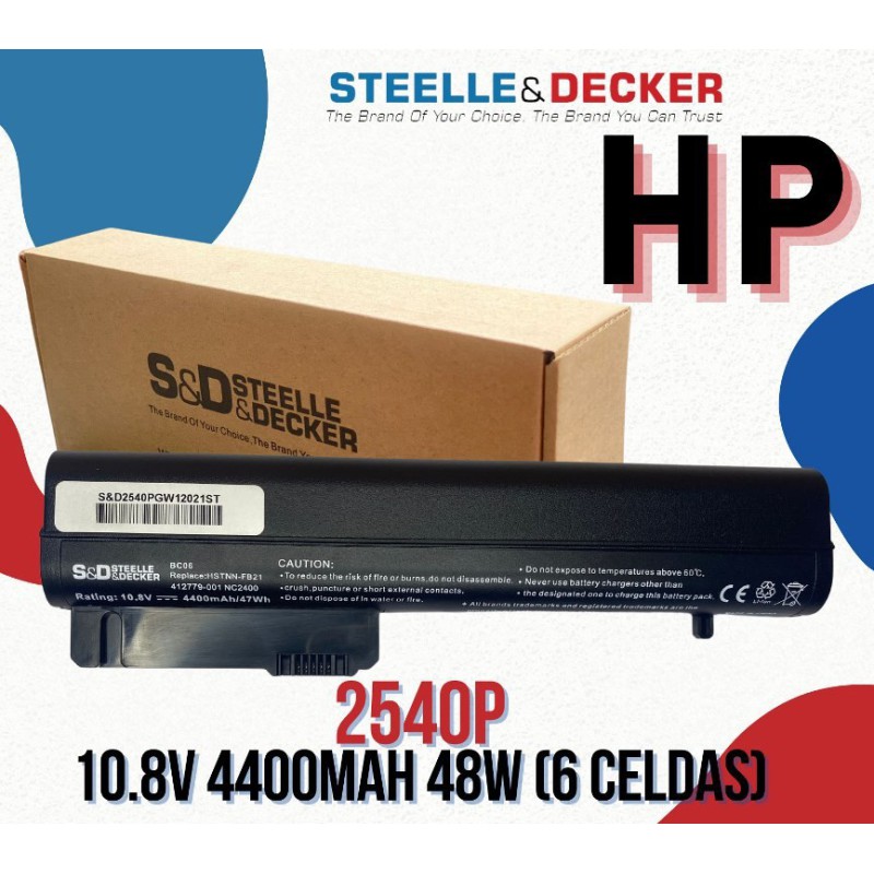 Batería para laptop Hp 2540P