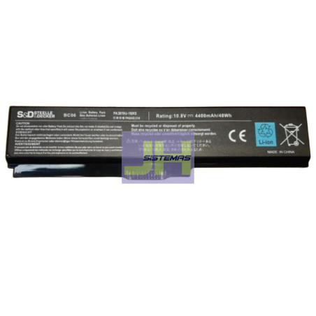 Batería para Toshiba PA3817