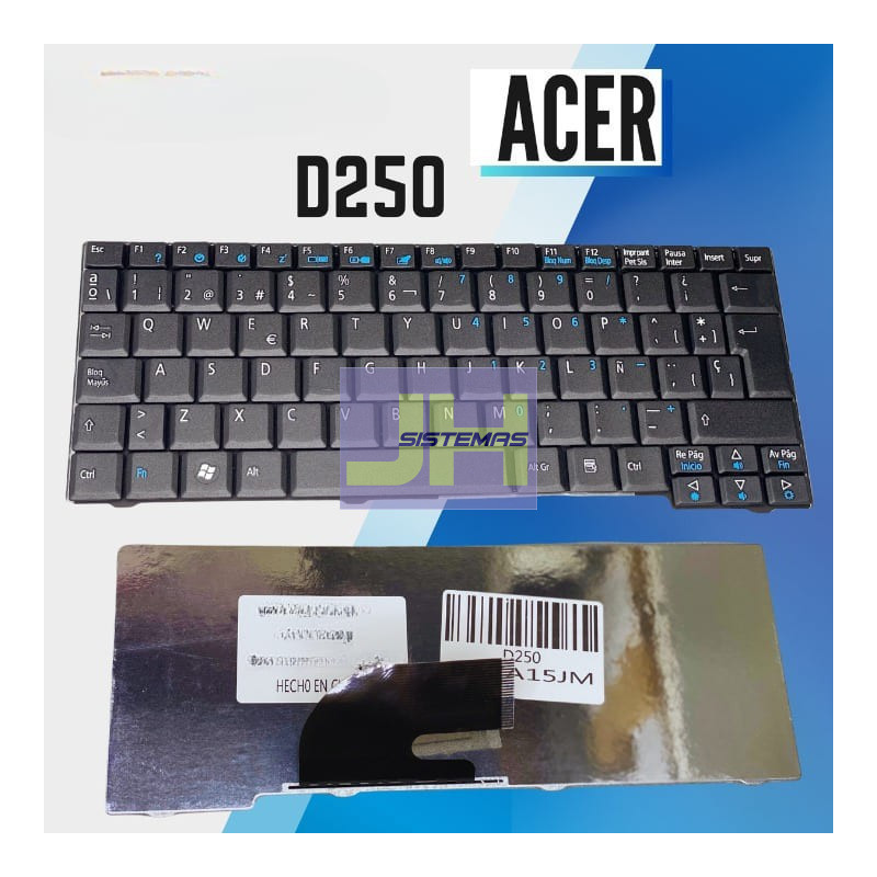 Teclado laptop Acer D250/ D150 / P531 / ZG5
