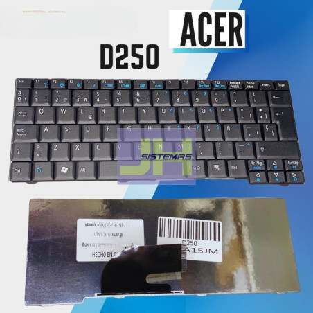 Teclado laptop Acer D250/ D150 / P531 / ZG5