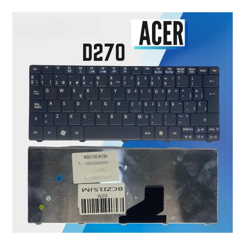 Teclado laptop Acer D270 /D255/ D255E/ 522/ D257/ AOD257/ D260