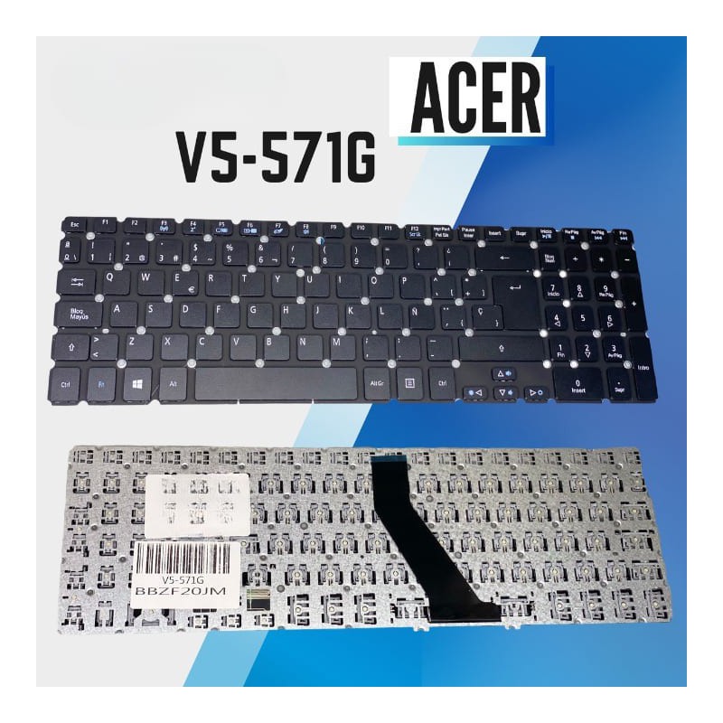 Teclado laptop Acer V5-571G