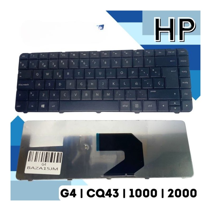 Teclado laptop Hp 1000 G4-1000 Compaq CQ43  Español