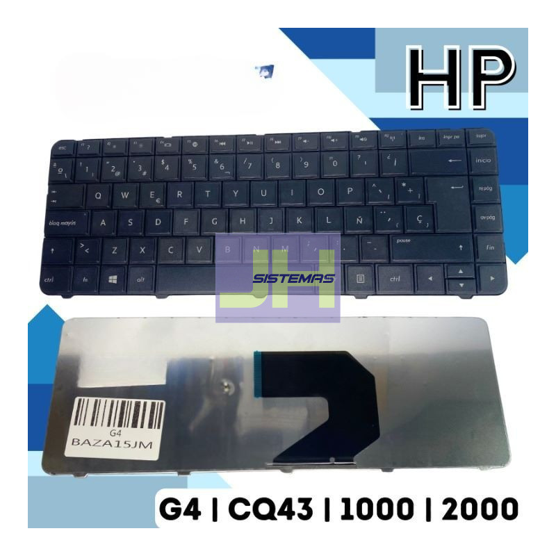 Teclado laptop Hp 1000 G4-1000 CQ43  Español