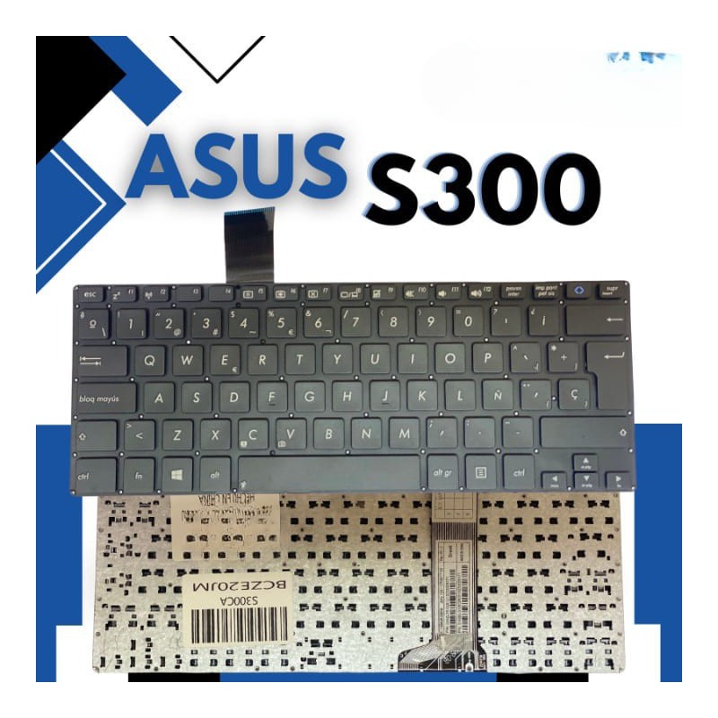 Teclado Laptop Asus S300/S300C/S300CA/S300K/S300KL VIVOBOOK