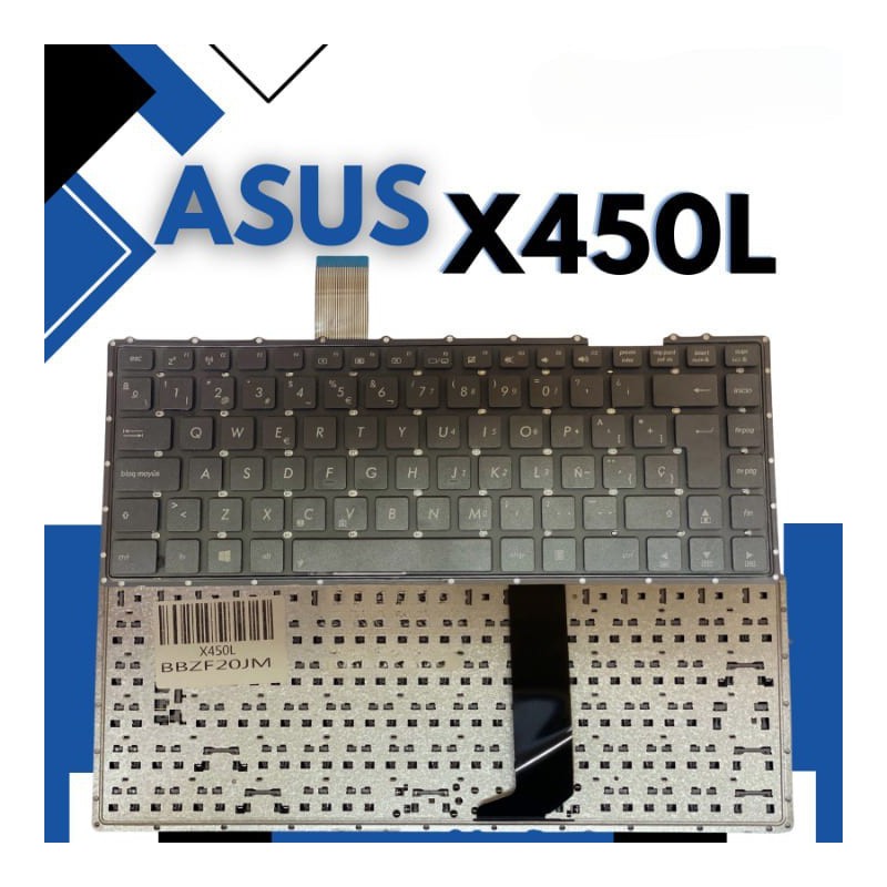 Teclado Laptop Asus X450L / X451L / X451C / A455L / X450LA / X450LAV / X450LB