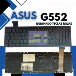 Teclado Laptop Asus G552 G552V G552VW G552VX RETROILUMINADO