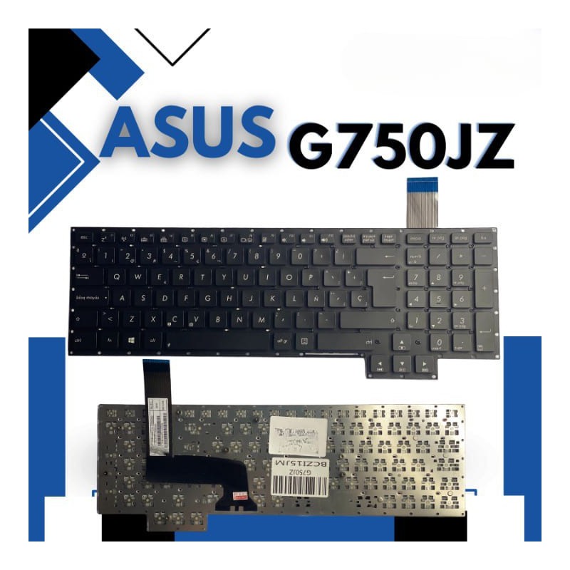 Teclado Laptop Asus G750JZ