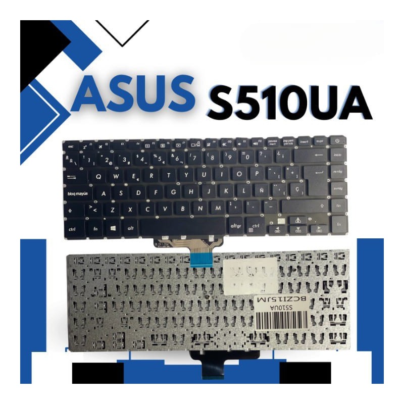 Teclado Laptop Asus S510UA