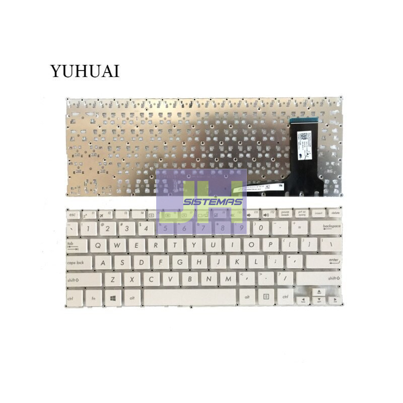 Teclado Laptop Asus E202 / TP201SA /X205 / X205T /X205TA / E202S BLANCO