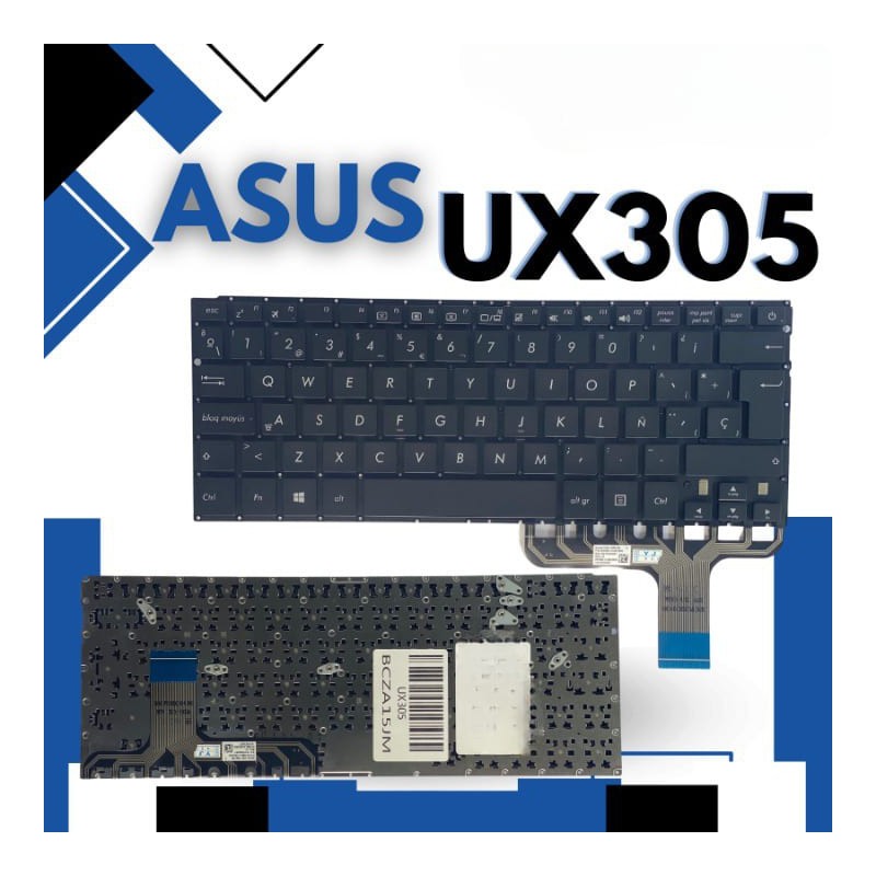 Teclado Laptop Asus UX305 /UX305C / UX305F / UX305FA / USM1 / UX305CA