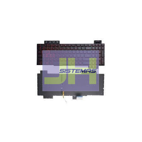 Teclado Laptop Asus  FX504 FX504GD FX504GE FX504GM  TUF Gaming