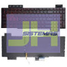 Teclado Laptop Asus  FX504 FX504GD FX504GE FX504GM  TUF Gaming
