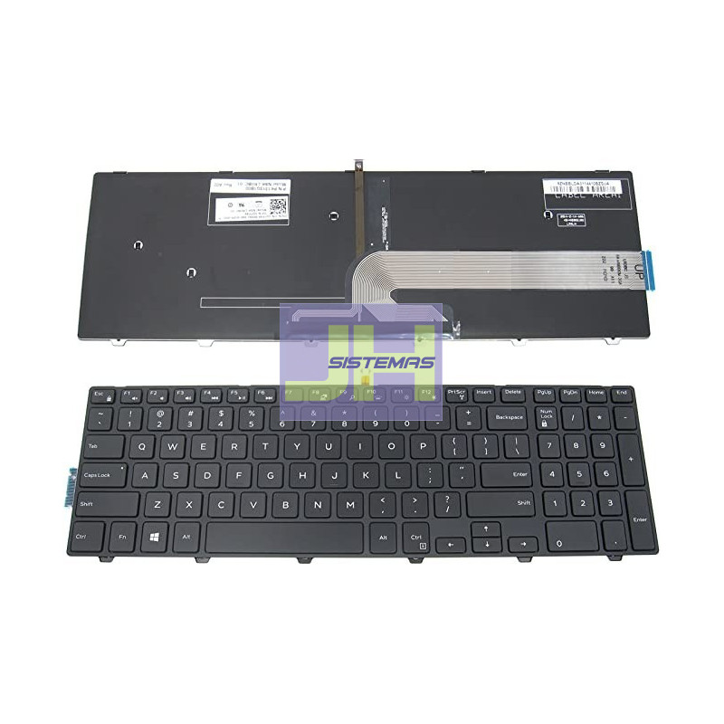 Teclado Laptop DELL 15-7000 / 15-3000   ILUMINADO
