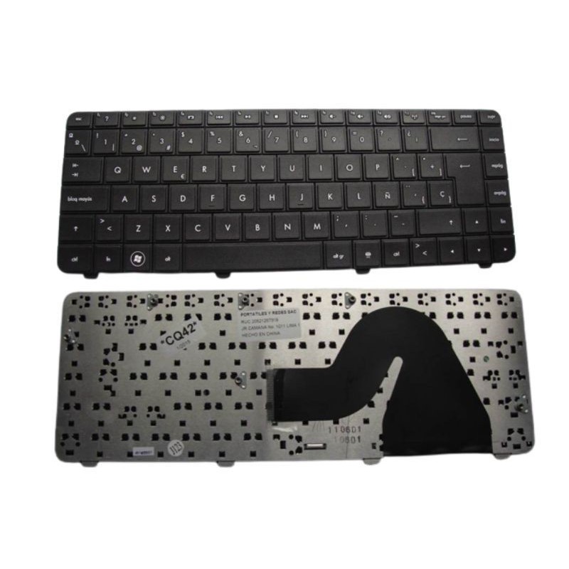 Teclado laptop Hp Compaq G42 CQ42 Negro en Español