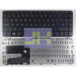 Teclado laptop Hp 14-N SIN FRAME NEGRO