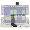 Teclado laptop Hp 14-V BLANCO