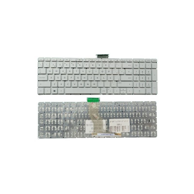 Teclado Laptop  HP 15 BS BLANCO