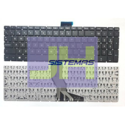 Teclado laptop Hp 15-P / 15-K / 17F NEGRO