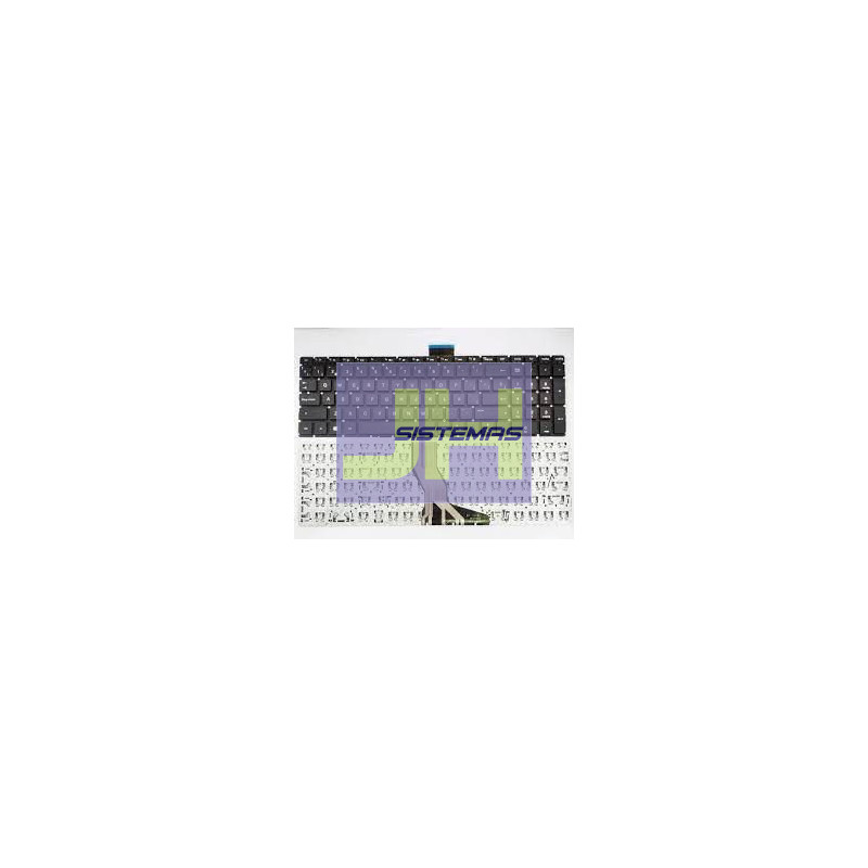 Teclado laptop Hp 15-P/ 15-K / 17-F BLANCO