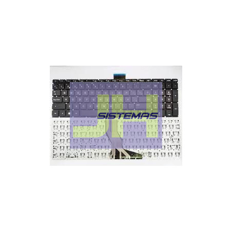 Teclado laptop Hp 15-P/ 15-K / 17-F BLANCO