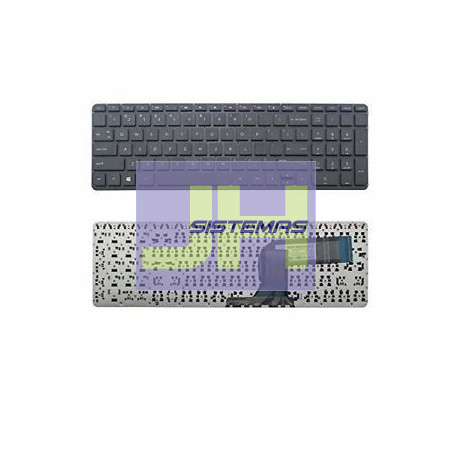 Teclado laptop Hp M6 ENVY MARCO NEGRO