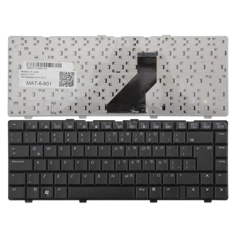 Teclado Laptop HP DV6000 SERIES