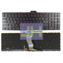 Teclado laptop Hp OMEN 15-AX ILUMINADO