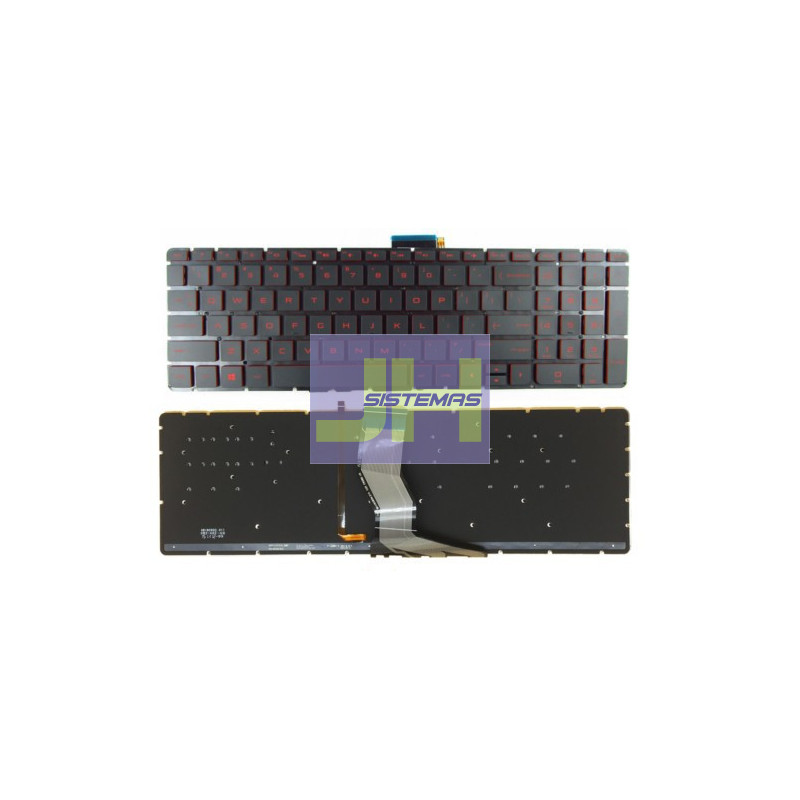 Teclado laptop Hp OMEN 15-AX ILUMINADO
