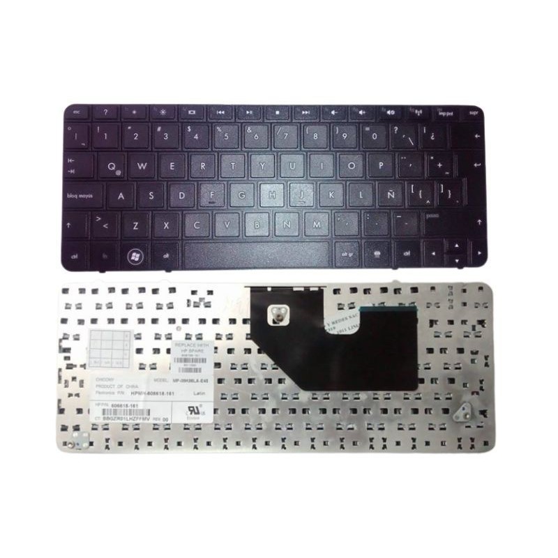 Teclado laptop HP Mini 110-3000 Compaq CQ10 Negro en Español