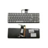 Teclado Laptop HP 15-U BACKLIT SILVER