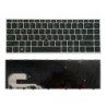 Teclado Laptop HP 840 G5 FRAME SILVER