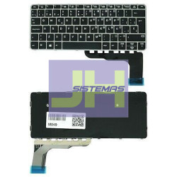 Teclado laptop Hp 820 G3 / 820 G4 SIN STICK POINT SIN...