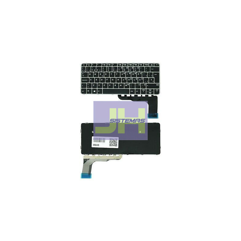 Teclado Laptop  HP 820  G3 / 820 G4 WTHOUT BACKLIT WITHOUT STICK POINT OEM