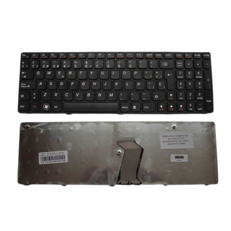 Teclado laptop Lenovo G570 Z570 Y570 V570 B570 en Español