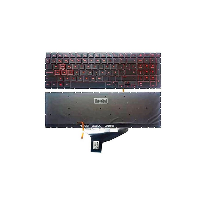 Teclado Laptop HP 15DC-15DH BACKLIT RED LETTERS