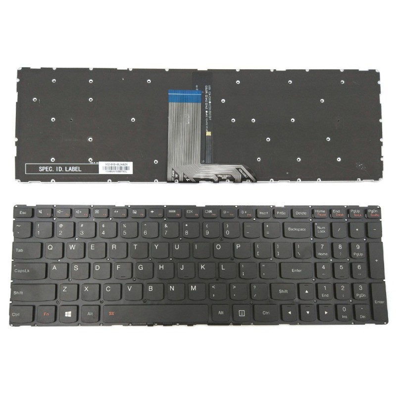 Teclado Laptop Lenovo 500-15IBD BACKLIT