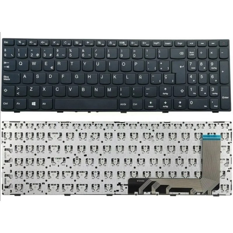 Teclado Laptop Lenovo I   IDEAPAD 510-15ISK/110-15ibr/ CON BOTON DE ENCENDIDO