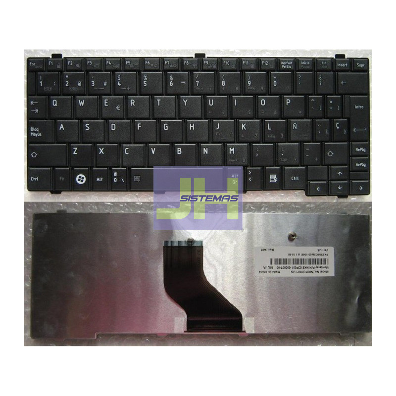 Teclado laptop Toshiba NB200 NB205 NB250 NB255 NB300 NB500 NB505 en Español