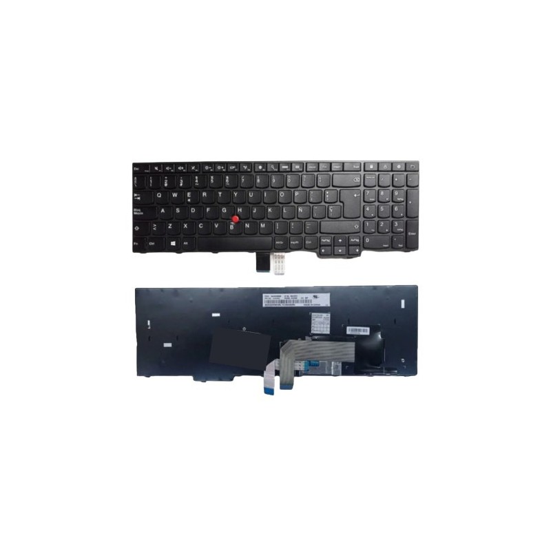 Teclado Laptop Lenovo E580 /E585/L580/E590/E595/ T590/ L590 /P72 FRAME SILVER /BACKLIT  Teclado 01YP640