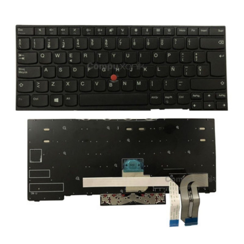 Teclado Laptop Lenovo E480 E485 L480 L380 T490 T14 E490 E495 L490 T495 Yoga T480S L390 P43S P14S