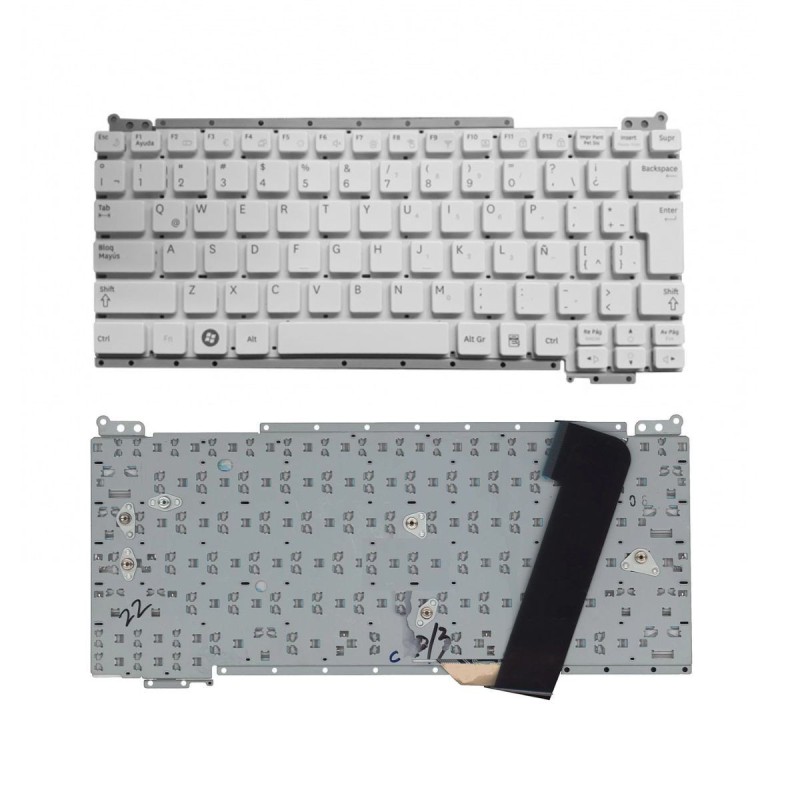 Teclado laptop Samsung NC110P BLANCO